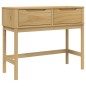vidaXL Konsolentisch FLORO Wachsbraun 89,5x36,5x73cm Massivholz Kiefer vidaXL Konsolentisch FLORO Wachsbraun 89,5x36,5x73cm Massivholz Kiefer