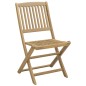 vidaXL Gartenstühle 2 Stk. Klappbar 57x48,5x90 cm Massivholz Akazie vidaXL Gartenstühle 2 Stk. Klappbar 57x48,5x90 cm Massivholz Akazie