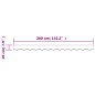 vidaXL Markisenvolant Creme Gestreift 3 m vidaXL Markisenvolant Creme Gestreift 3 m
