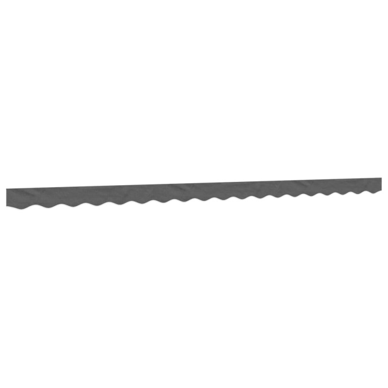 vidaXL Markisenvolant Anthrazit Gestreift 4,5 m vidaXL Markisenvolant Anthrazit Gestreift 4,5 m