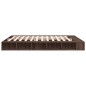 vidaXL Bettgestell Braun Eichen-Optik 200x200 cm Holzwerkstoff vidaXL Bettgestell Braun Eichen-Optik 200x200 cm Holzwerkstoff