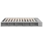 vidaXL Bettgestell Grau Sonoma 160x200 cm Holzwerkstoff vidaXL Bettgestell Grau Sonoma 160x200 cm Holzwerkstoff