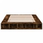 vidaXL Bettgestell Räuchereiche 150x200 cm Holzwerkstoff vidaXL Bettgestell Räuchereiche 150x200 cm Holzwerkstoff