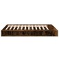 vidaXL Bettgestell Räuchereiche 150x200 cm Holzwerkstoff vidaXL Bettgestell Räuchereiche 150x200 cm Holzwerkstoff