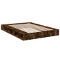 vidaXL Bettgestell Räuchereiche 150x200 cm Holzwerkstoff vidaXL Bettgestell Räuchereiche 150x200 cm Holzwerkstoff