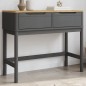 vidaXL Konsolentisch FLORO Grau 89,5x36,5x73 cm Massivholz Kiefer vidaXL Konsolentisch FLORO Grau 89,5x36,5x73 cm Massivholz Kiefer