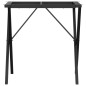 vidaXL Esstisch-Gestell in X-Form 60x60x73 cm Gusseisen vidaXL Esstisch-Gestell in X-Form 60x60x73 cm Gusseisen