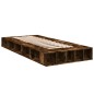 vidaXL Bettgestell Räuchereiche 90x200 cm Holzwerkstoff vidaXL Bettgestell Räuchereiche 90x200 cm Holzwerkstoff