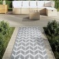 vidaXL Outdoor-Teppich Grau 80x250 cm PP vidaXL Outdoor-Teppich Grau 80x250 cm PP