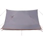 vidaXL Campingzelt 2 Personen Grau und Orange Wasserfest vidaXL Campingzelt 2 Personen Grau und Orange Wasserfest