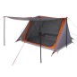 vidaXL Campingzelt 2 Personen Grau und Orange Wasserfest vidaXL Campingzelt 2 Personen Grau und Orange Wasserfest