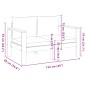 vidaXL Gartensofa mit Kissen 2-Sitzer Massivholz Akazie vidaXL Gartensofa mit Kissen 2-Sitzer Massivholz Akazie
