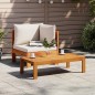 vidaXL Garten-Ecksofa mit Kissen Massivholz Akazie vidaXL Garten-Ecksofa mit Kissen Massivholz Akazie