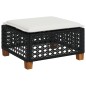 vidaXL 8-tlg. Garten-Sofagarnitur mit Kissen Schwarz Poly Rattan vidaXL 8-tlg. Garten-Sofagarnitur mit Kissen Schwarz Poly Rattan