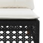 vidaXL 8-tlg. Garten-Sofagarnitur mit Kissen Schwarz Poly Rattan vidaXL 8-tlg. Garten-Sofagarnitur mit Kissen Schwarz Poly Rattan