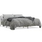 vidaXL Bettgestell Sonoma-Eiche 180x200 cm Holzwerkstoff und Metall vidaXL Bettgestell Sonoma-Eiche 180x200 cm Holzwerkstoff und Metall