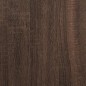 vidaXL Bettgestell Braun Eichen-Optik 200x200 cm Holzwerkstoff Metall vidaXL Bettgestell Braun Eichen-Optik 200x200 cm Holzwerkstoff Metall