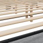 vidaXL Bettgestell Grau Sonoma 200x200 cm Holzwerkstoff und Metall vidaXL Bettgestell Grau Sonoma 200x200 cm Holzwerkstoff und Metall