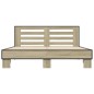 vidaXL Bettgestell Sonoma-Eiche 160x200 cm Holzwerkstoff und Metall vidaXL Bettgestell Sonoma-Eiche 160x200 cm Holzwerkstoff und Metall