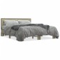vidaXL Bettgestell Sonoma-Eiche 150x200 cm Holzwerkstoff und Metall vidaXL Bettgestell Sonoma-Eiche 150x200 cm Holzwerkstoff und Metall