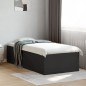 vidaXL Bettgestell Schwarz 75x190 cm Holzwerkstoff vidaXL Bettgestell Schwarz 75x190 cm Holzwerkstoff