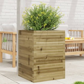 vidaXL Pflanzkübel 50x50x68,5 cm Kiefernholz Imprägniert