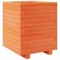 vidaXL Pflanzkübel Wachsbraun 40x40x49,5 cm Massivholz Kiefer vidaXL Pflanzkübel Wachsbraun 40x40x49,5 cm Massivholz Kiefer