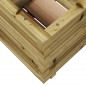 vidaXL Pflanzkübel 50x50x49,5 cm Kiefernholz Imprägniert vidaXL Pflanzkübel 50x50x49,5 cm Kiefernholz Imprägniert