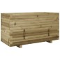 vidaXL Pflanzkübel 90x40x49,5 cm Kiefernholz Imprägniert vidaXL Pflanzkübel 90x40x49,5 cm Kiefernholz Imprägniert