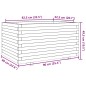 vidaXL Pflanzkübel Wachsbraun 90x60x49,5 cm Massivholz Kiefer vidaXL Pflanzkübel Wachsbraun 90x60x49,5 cm Massivholz Kiefer