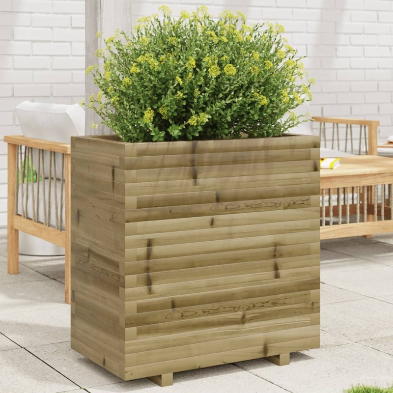 vidaXL Pflanzkübel 70x40x72,5 cm Kiefernholz Imprägniert vidaXL Pflanzkübel 70x40x72,5 cm Kiefernholz Imprägniert