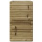 vidaXL Pflanzkübel 70x40x72,5 cm Kiefernholz Imprägniert vidaXL Pflanzkübel 70x40x72,5 cm Kiefernholz Imprägniert