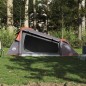 vidaXL Tunnelzelt 2 Personen Grau und Orange Wasserdicht vidaXL Tunnelzelt 2 Personen Grau und Orange Wasserdicht