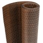 vidaXL Balkon-Sichtschutz Braun und Schwarz 500x80 cm Poly Rattan vidaXL Balkon-Sichtschutz Braun und Schwarz 500x80 cm Poly Rattan