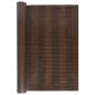vidaXL Balkon-Sichtschutz Braun und Schwarz 1000x90 cm Poly Rattan vidaXL Balkon-Sichtschutz Braun und Schwarz 1000x90 cm Poly Rattan