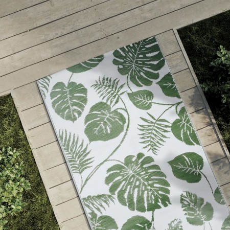 vidaXL Outdoor-Teppich Grün 80x250 cm PP