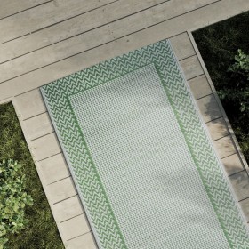 vidaXL Outdoor-Teppich Grün 80x250 cm PP