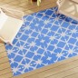 vidaXL Outdoor-Teppich Blau und Weiß 140x200 cm PP vidaXL Outdoor-Teppich Blau und Weiß 140x200 cm PP