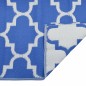 vidaXL Outdoor-Teppich Blau 80x250 cm PP vidaXL Outdoor-Teppich Blau 80x250 cm PP