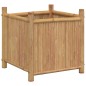 vidaXL Pflanzkübel 50x50x50 cm Bambus vidaXL Pflanzkübel 50x50x50 cm Bambus
