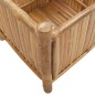 vidaXL Pflanzkübel 50x50x50 cm Bambus vidaXL Pflanzkübel 50x50x50 cm Bambus