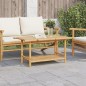 vidaXL Couchtisch 90x50x45 cm Bambus vidaXL Couchtisch 90x50x45 cm Bambus