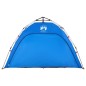 vidaXL Strandzelt 2 Personen Azurblau Quick Release Wasserdicht