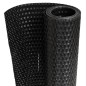 vidaXL Balkon-Sichtschutz Schwarz 1000x80 cm Poly Rattan vidaXL Balkon-Sichtschutz Schwarz 1000x80 cm Poly Rattan