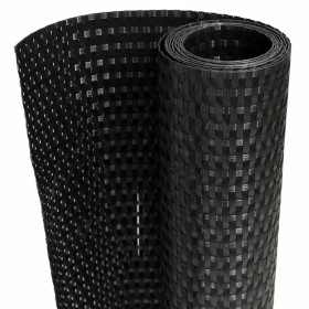 vidaXL Balkon-Sichtschutze 5 Stk. Schwarz 255x19 cm Poly Rattan