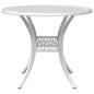 vidaXL 3-tlg. Bistro-Set Weiß Aluminiumguss vidaXL 3-tlg. Bistro-Set Weiß Aluminiumguss