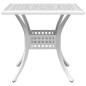 vidaXL 3-tlg. Bistro-Set Weiß Aluminiumguss vidaXL 3-tlg. Bistro-Set Weiß Aluminiumguss