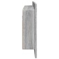 vidaXL LED-Spiegelschrank Grau Sonoma 100x12x45 cm vidaXL LED-Spiegelschrank Grau Sonoma 100x12x45 cm