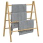 vidaXL Doppel-Handtuchleiter mit 4 Sprossen 90x50x100 cm Bambus vidaXL Doppel-Handtuchleiter mit 4 Sprossen 90x50x100 cm Bambus