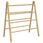 vidaXL Doppel-Handtuchleiter mit 4 Sprossen 90x50x100 cm Bambus vidaXL Doppel-Handtuchleiter mit 4 Sprossen 90x50x100 cm Bambus